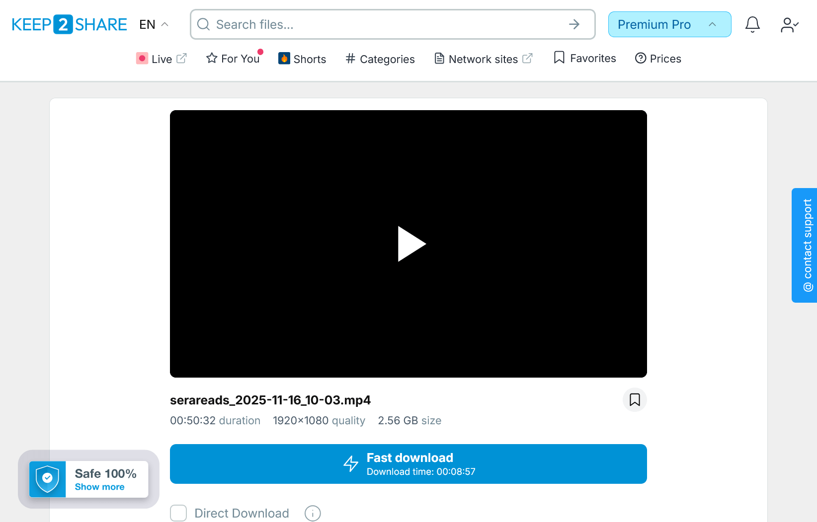 What Types of Files Can You Store on Keep2Share Video Files